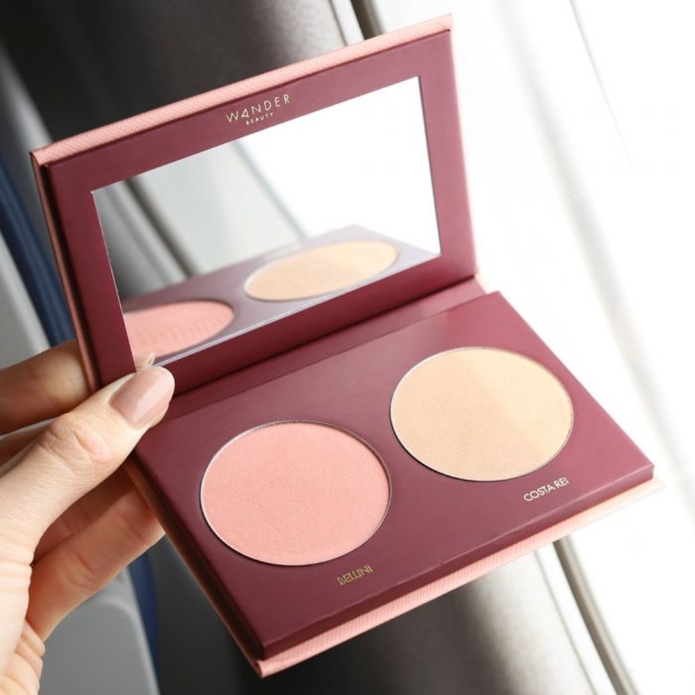 🆕 WANDER BEAUTY TRIP FOR TWO BLUSH/BRONZER DUO - Picture 3 of 4
